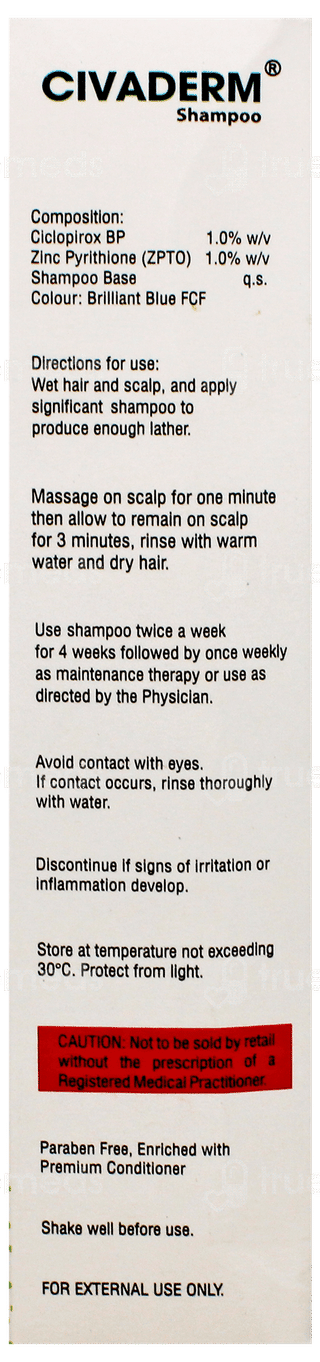 Civaderm Shampoo 100Ml